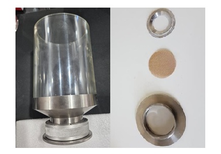 Plexiglass Test Jar